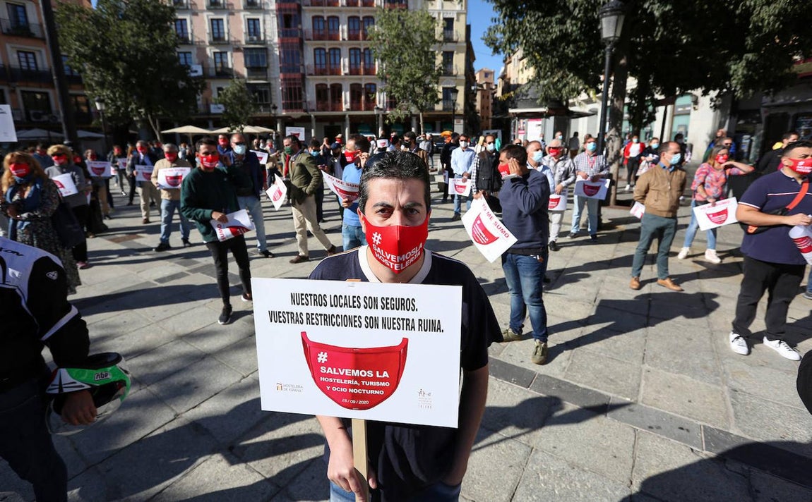 Concentración de los hosteleros