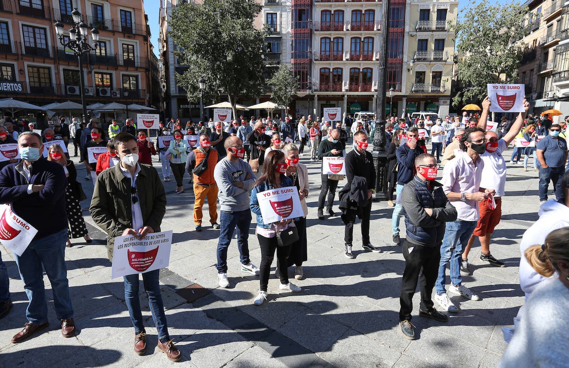 Concentración de los hosteleros