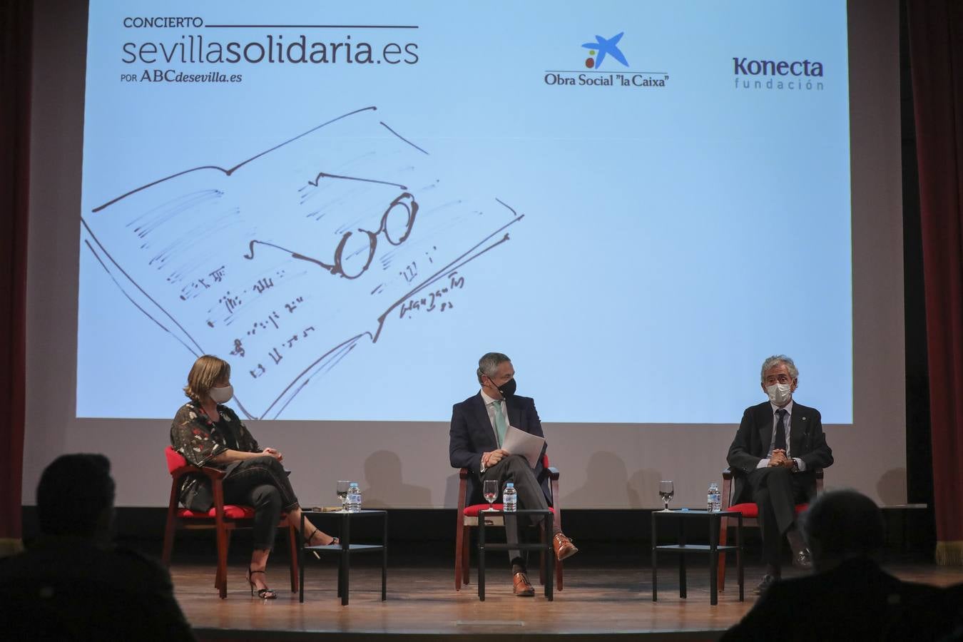 El concierto homenaje de la gala de Sevilla Solidaria, en imágenes