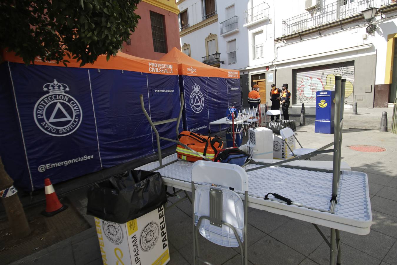 Los preparativos para la misa de aniversario del Gran Poder en Sevilla