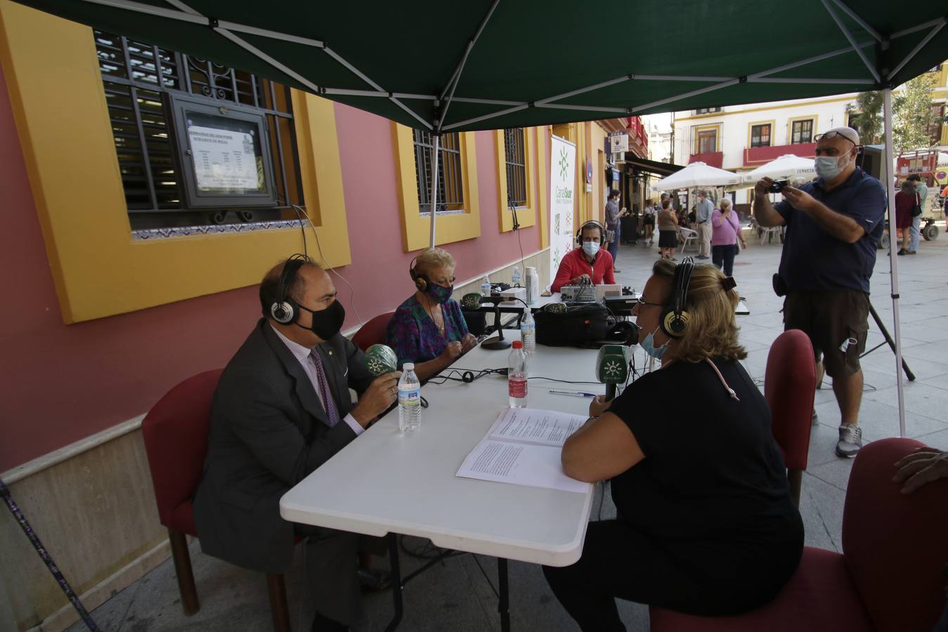 Los preparativos para la misa de aniversario del Gran Poder en Sevilla