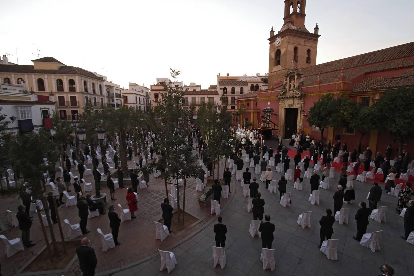 La misa de celebración de los 400 años del Gran Poder, en imágenes