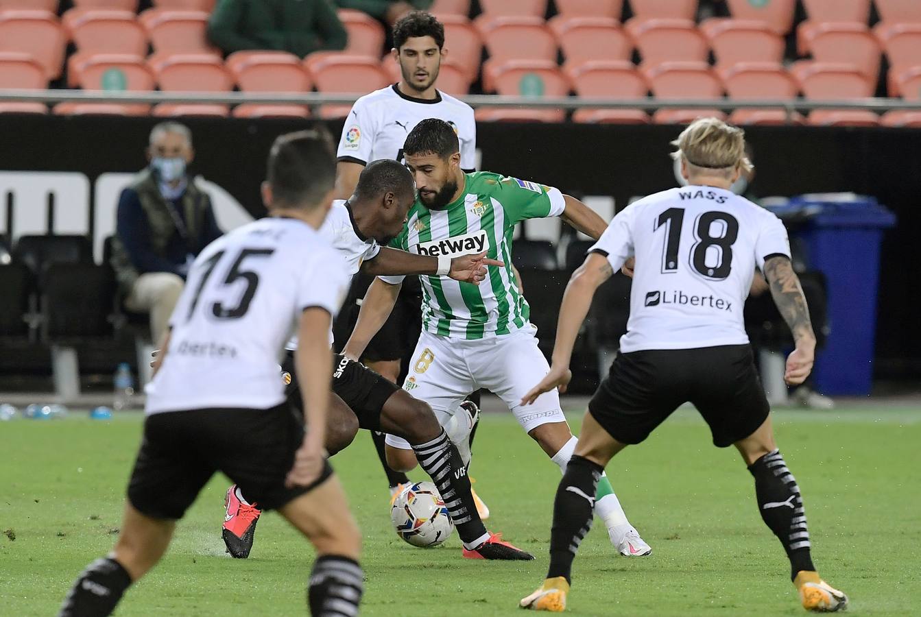 Las mejores imágenes del encuentro entre el Valencia y el Betis