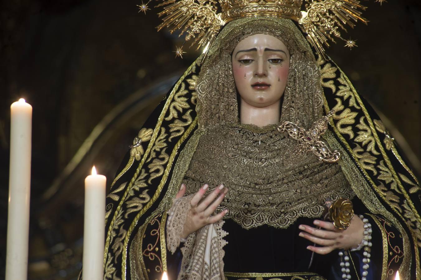 La Virgen de Gracia y Amparo de los Javieres. 