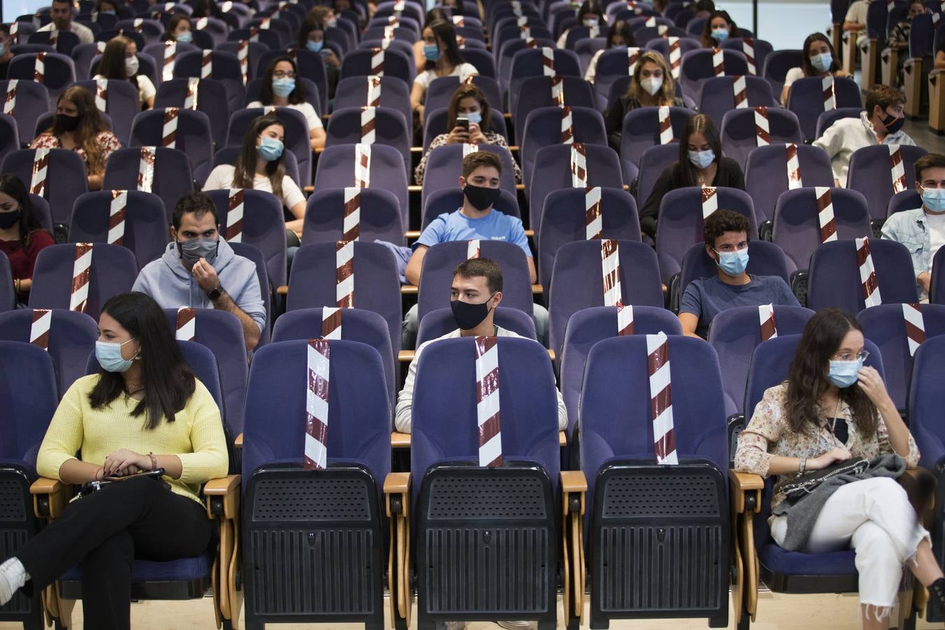 Primer día de clase en Derecho y Ciencias del Trabajo