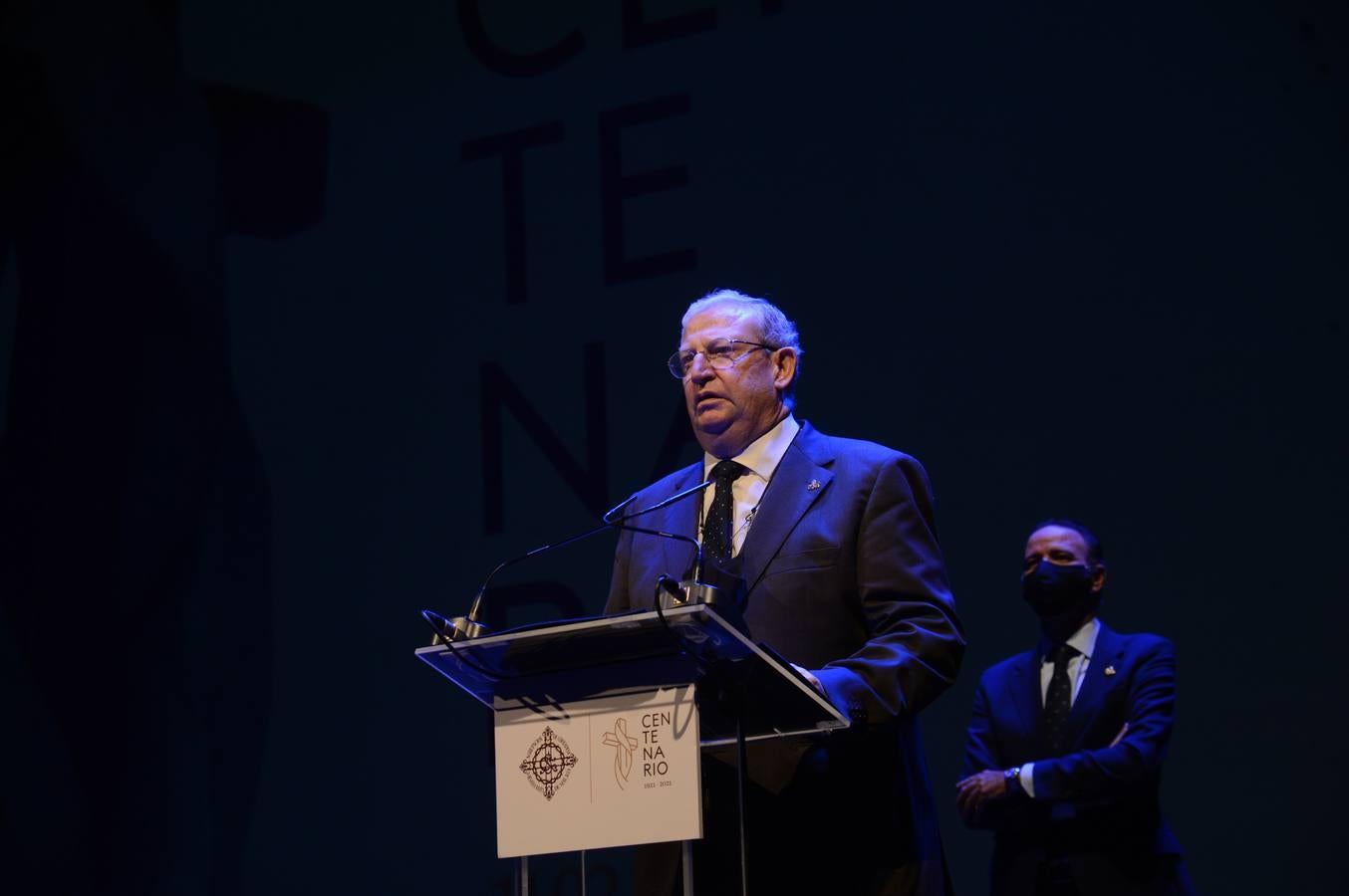 Presentación de los actos del centenario de la Agrupación de Cofradías de Málaga