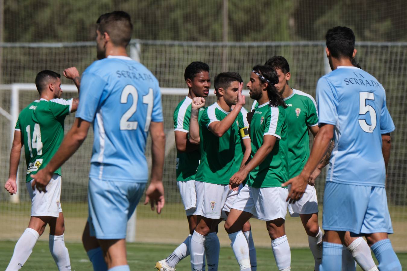 El Córdoba CF-Linense en Montecastillo, en imágenes