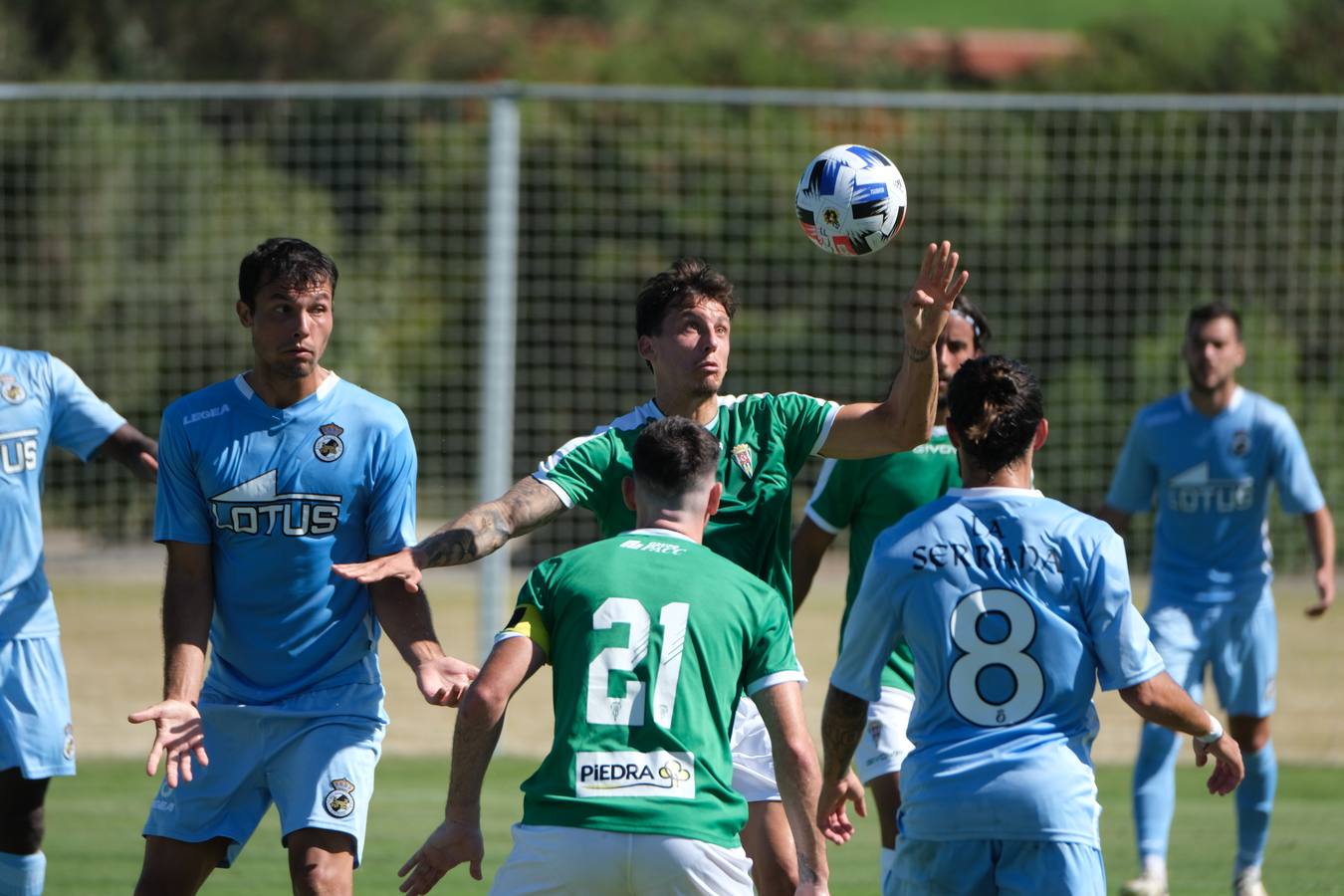 El Córdoba CF-Linense en Montecastillo, en imágenes