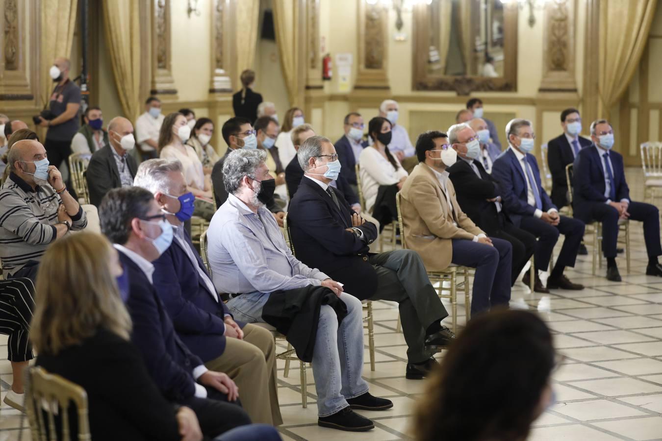 20 aniversario ABC Córdoba, el debate sobre humor gráfico en imágenes