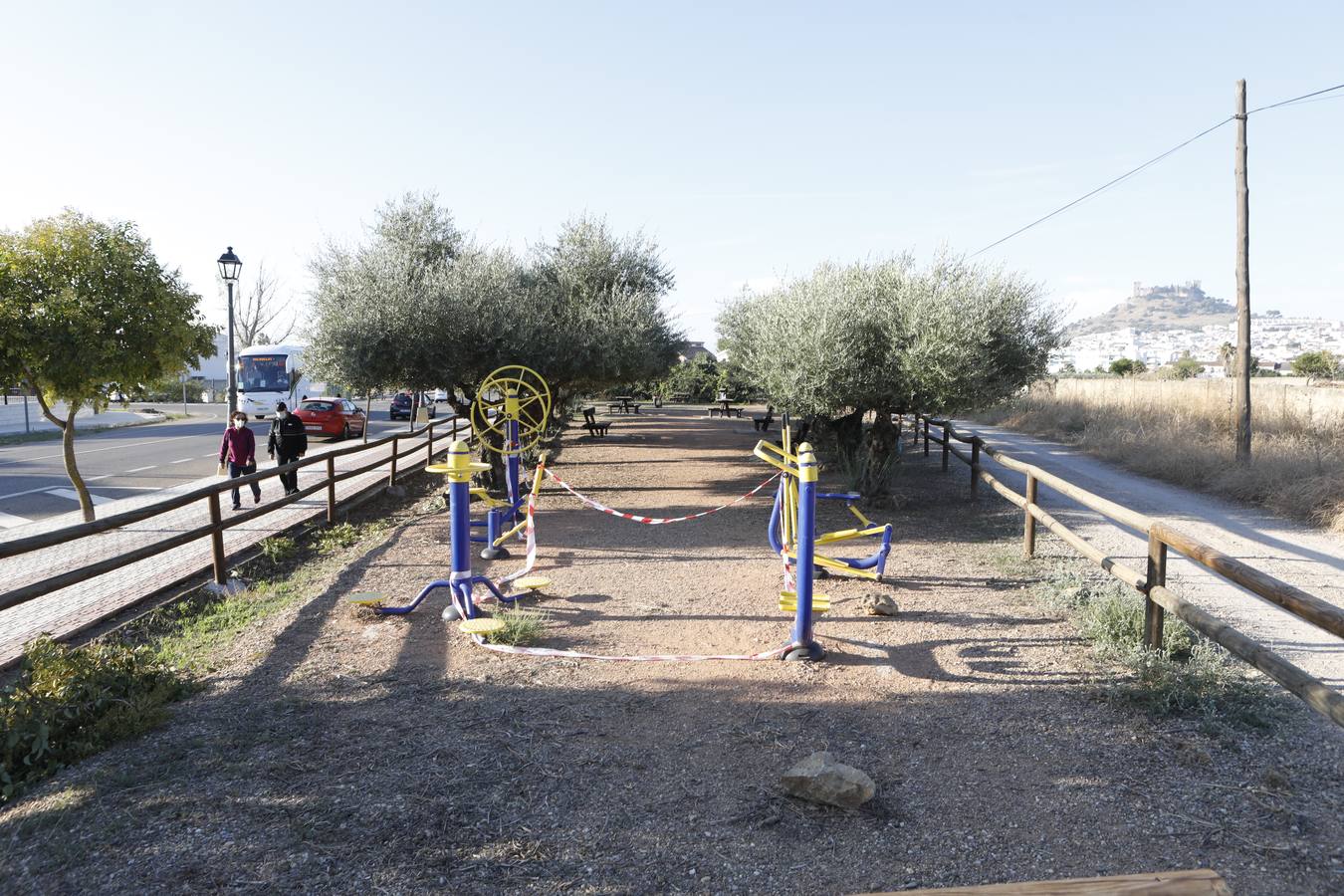 El primer día de confinamiento en Almodóvar del Río (I), en imágenes