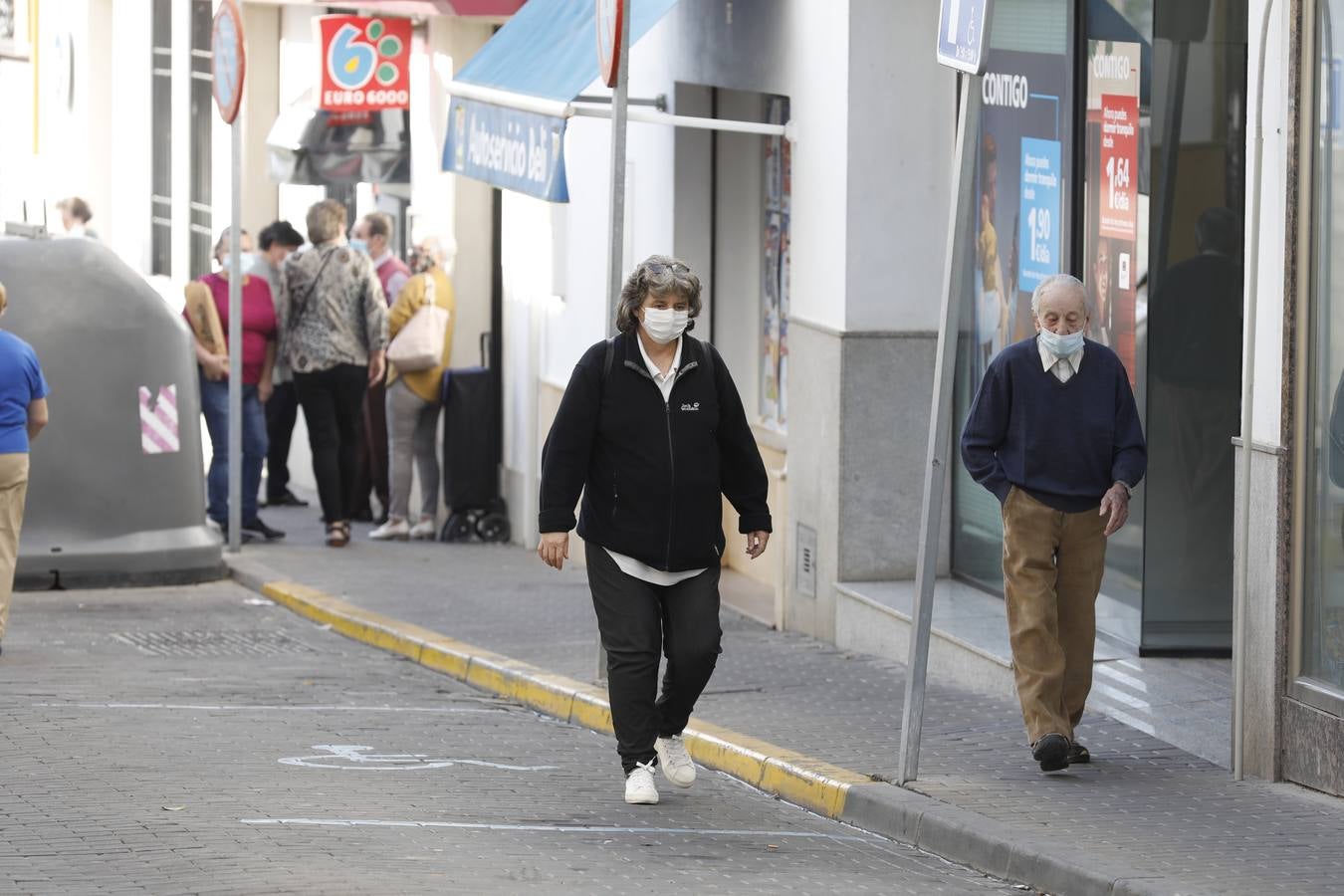 El primer día de confinamiento en Almodóvar del Río (I), en imágenes