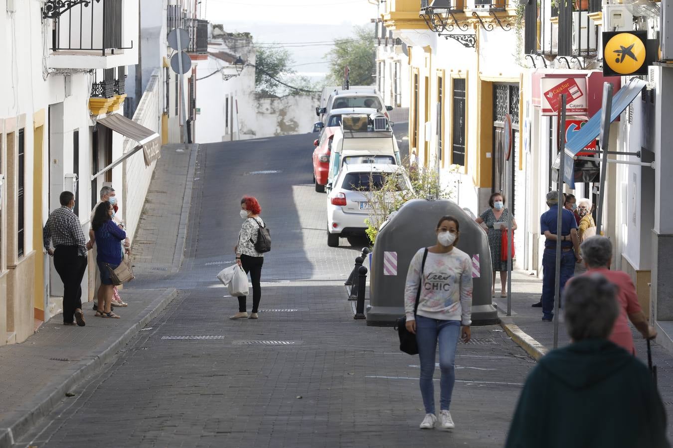 El primer día de confinamiento en Almodóvar del Río (I), en imágenes