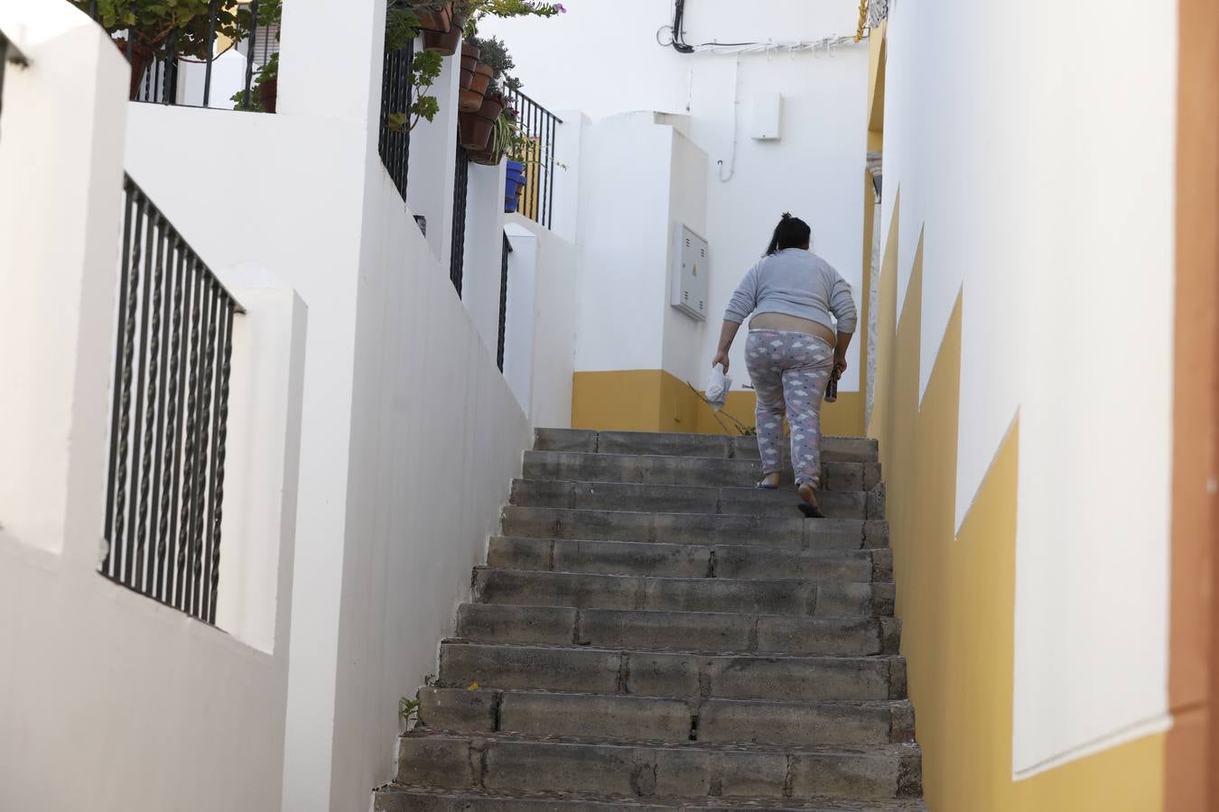 El primer día de confinamiento en Almodóvar del Río (I), en imágenes