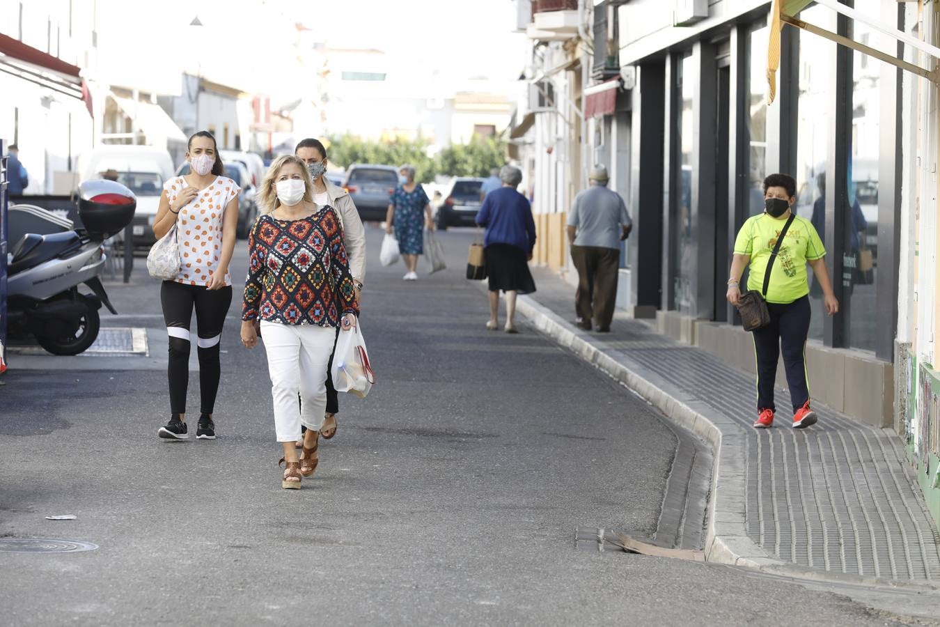 El primer día de confinamiento en Almodóvar del Río (I), en imágenes