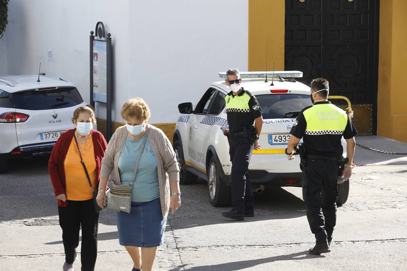 El primer día de confinamiento en Almodóvar del Río (II), en imágenes