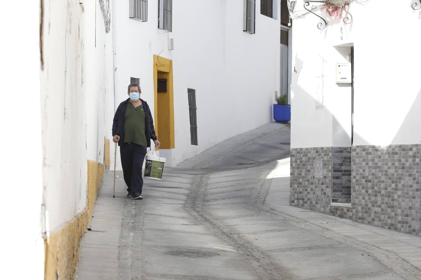 El primer día de confinamiento en Almodóvar del Río (II), en imágenes