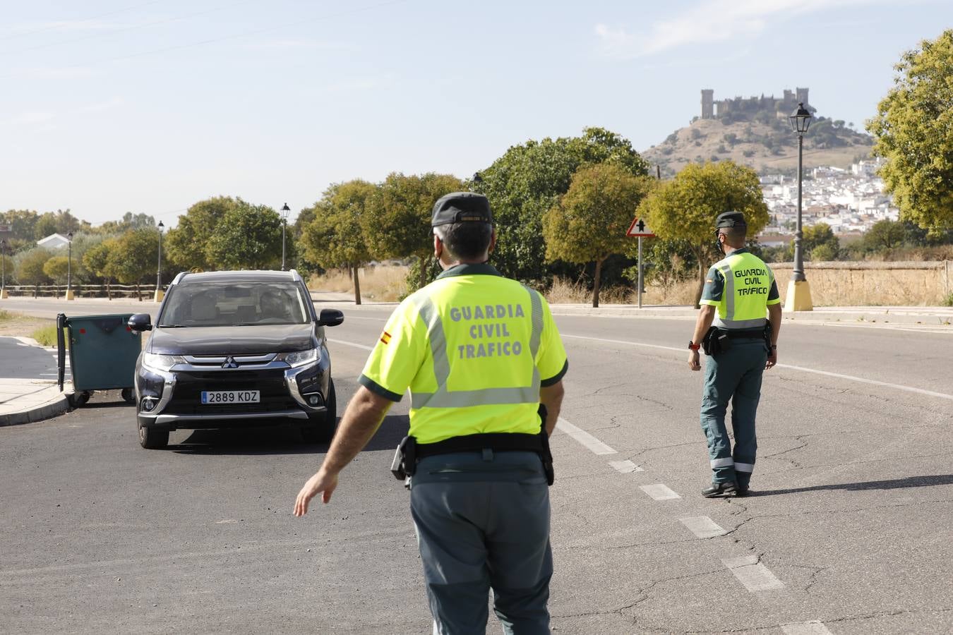 El primer día de confinamiento en Almodóvar del Río (II), en imágenes