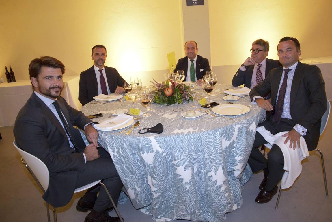 Beltrán Pérez, Javier Millán de Cózar, Joaquín Moeckel Gil, Celso Pareja-Obregón López-Pazo y Jesús Garrido-Arroquia Noves