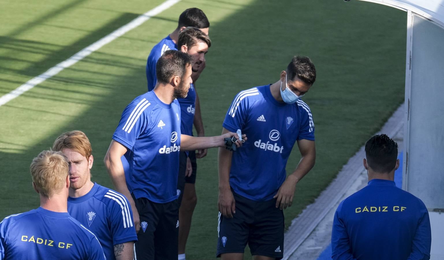 Fotos: Las nuevas caras del Cádiz CF de Primera en entrenamiento