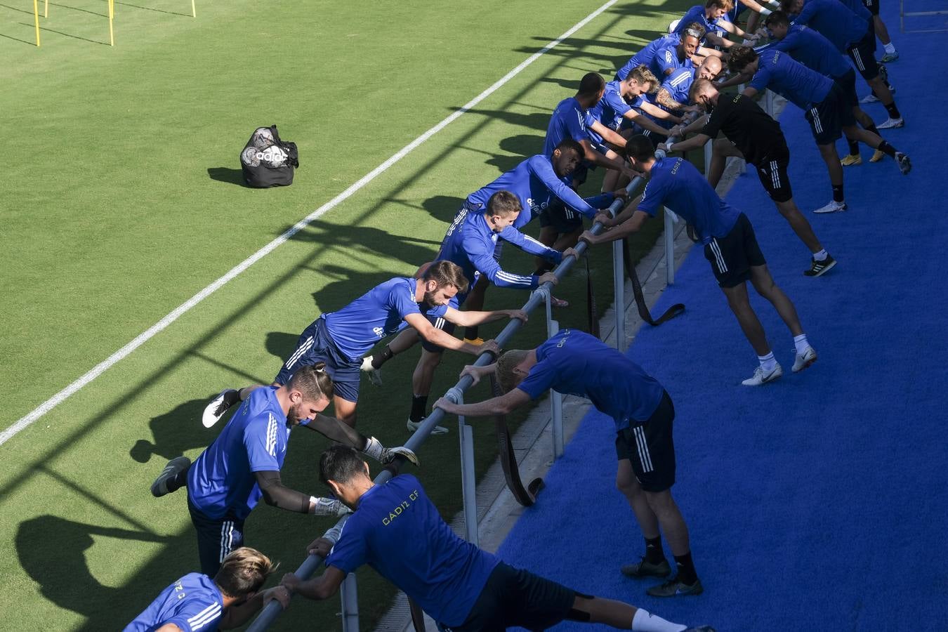 Fotos: Las nuevas caras del Cádiz CF de Primera en entrenamiento