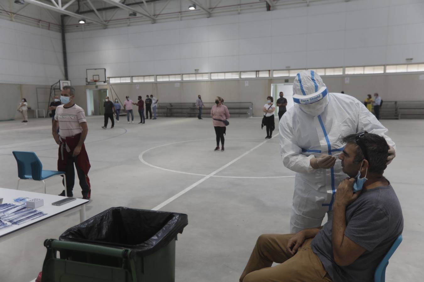 Fotos: las imágenes de los test masivos en Bornos