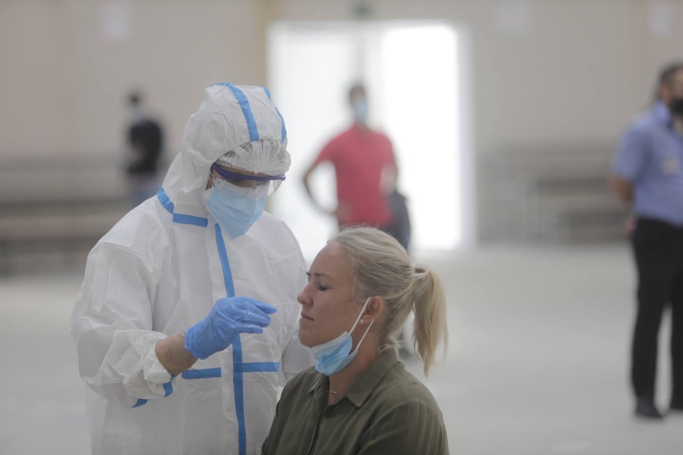 Fotos: las imágenes de los test masivos en Bornos