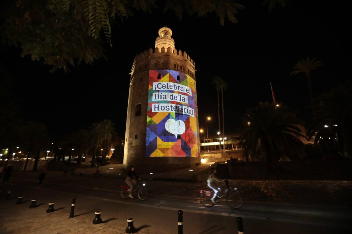 La Torre del Oro celebra el Día de la Hostelería en Sevilla