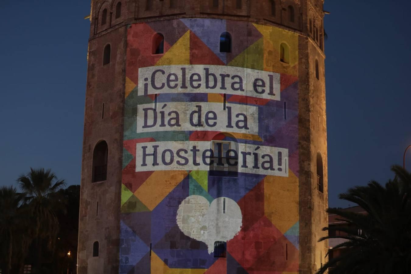 La Torre del Oro celebra el Día de la Hostelería en Sevilla