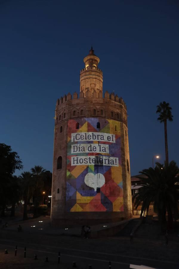 La Torre del Oro celebra el Día de la Hostelería en Sevilla