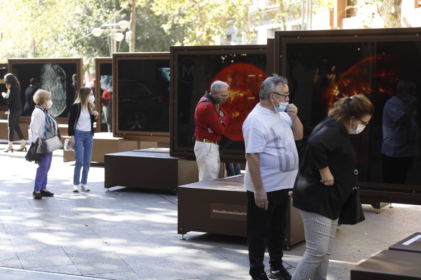 Las mejores imágenes de la exposición sobre el Sistema Solar de Caixa en Córdoba