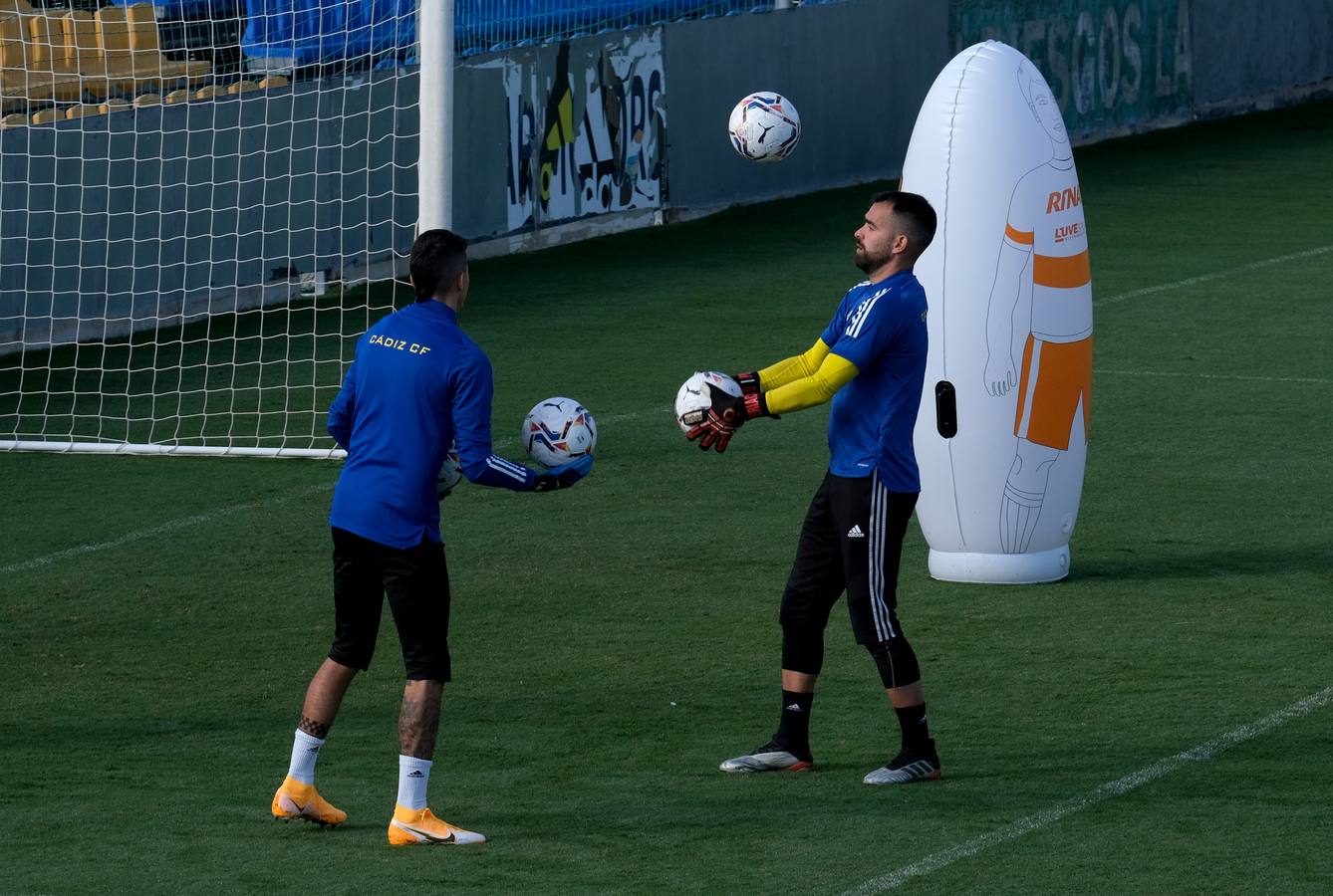 FOTOS: El Cádiz CF se prepara para medirse al Real Madrid