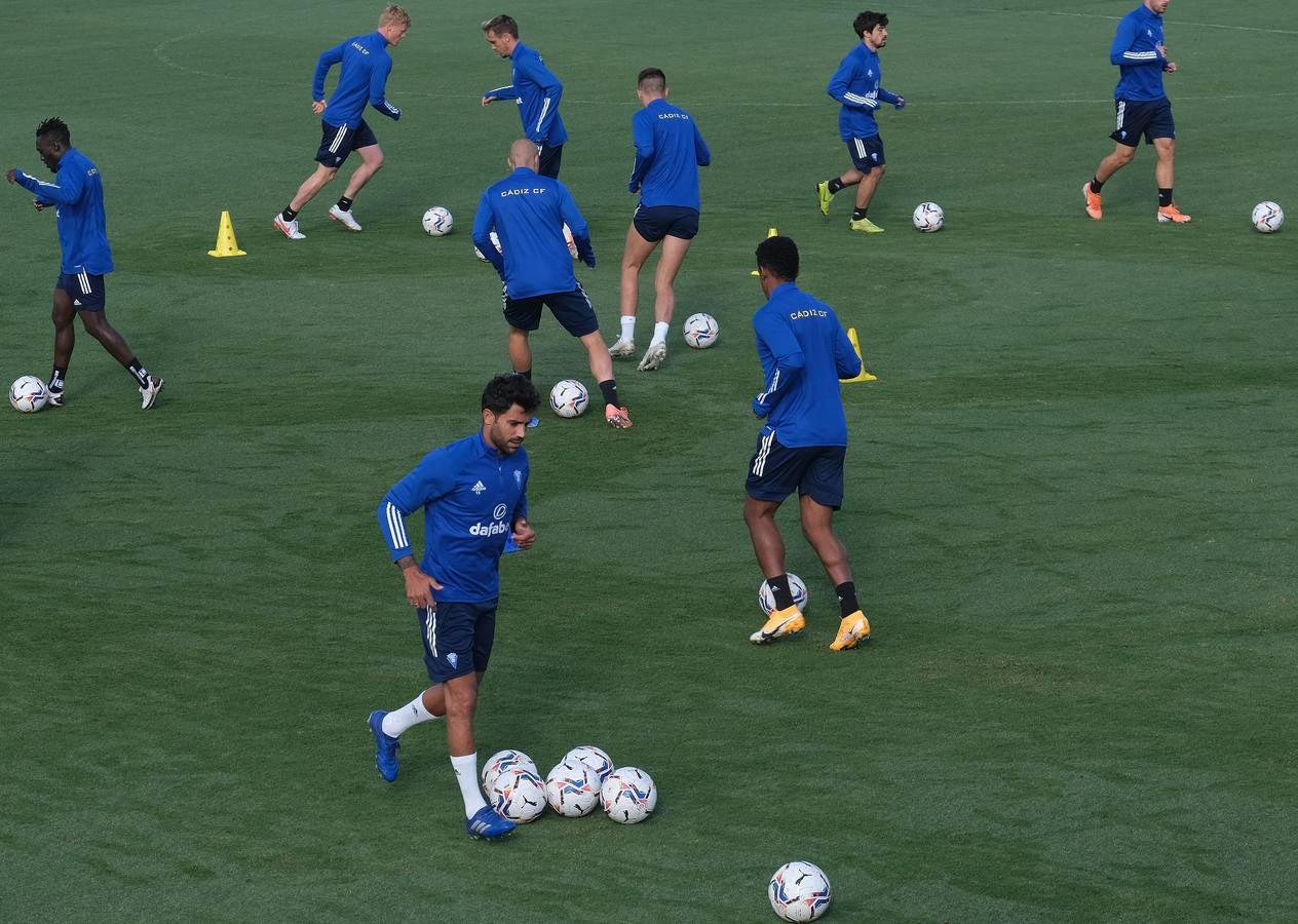 FOTOS: El Cádiz CF se prepara para medirse al Real Madrid