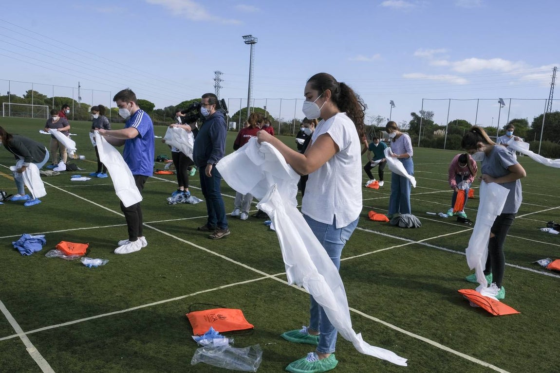 Fotos: el trabajo de los sanitarios en tiempos de pandemia