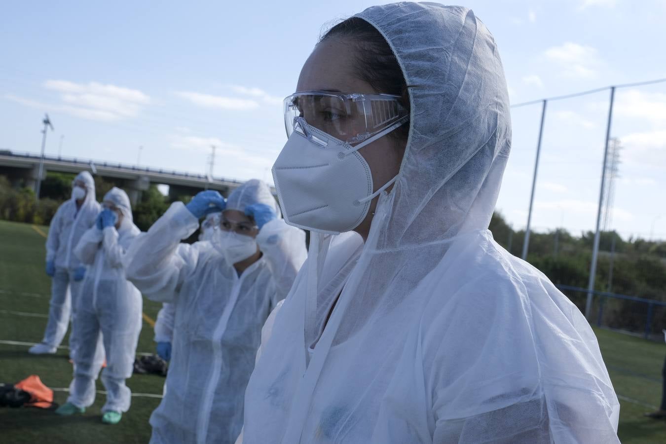 Fotos: el trabajo de los sanitarios en tiempos de pandemia