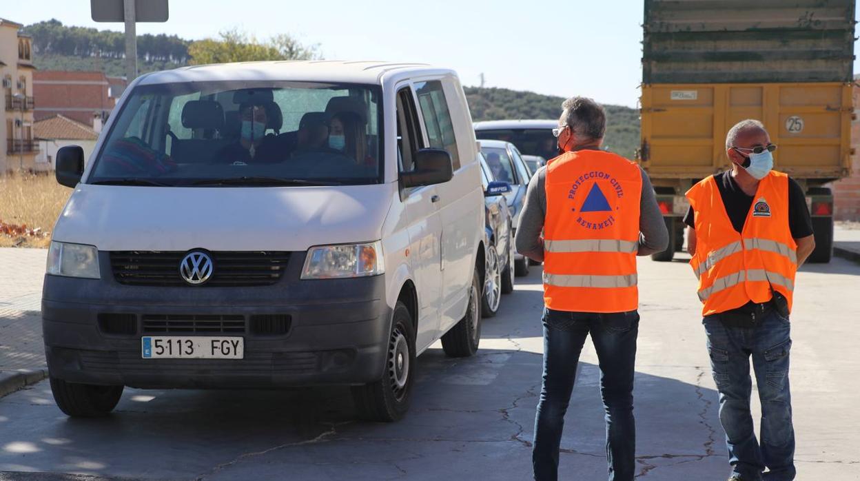 El cribado general contra el Covid en Benamejí, en imágenes