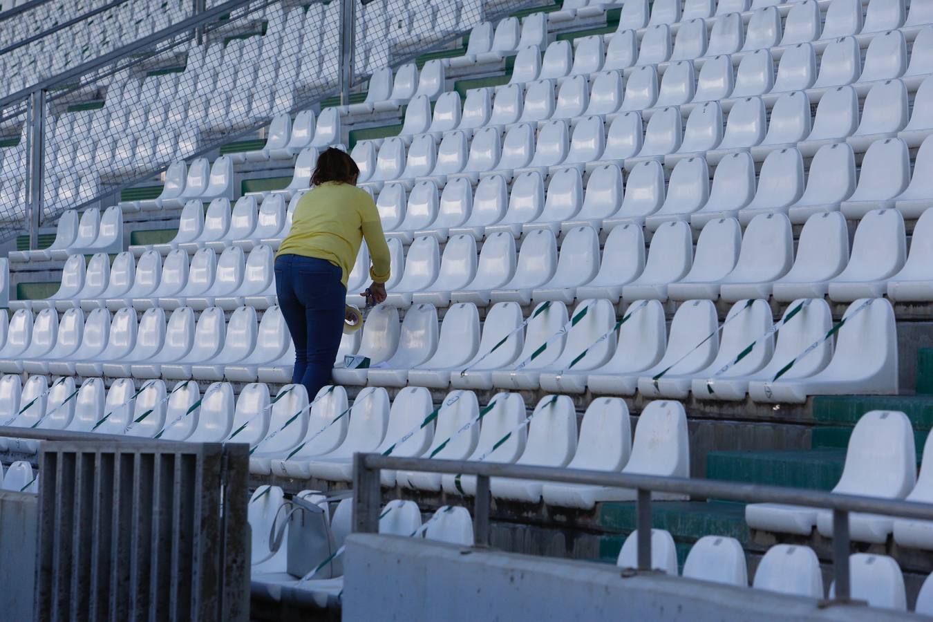 La presentación de Bernardo Cruz en el Córdoba CF, en imágenes