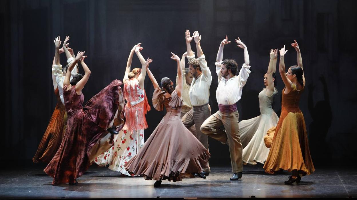 El espectáculo del Ballet Flamenco de Andalucía, en imágenes