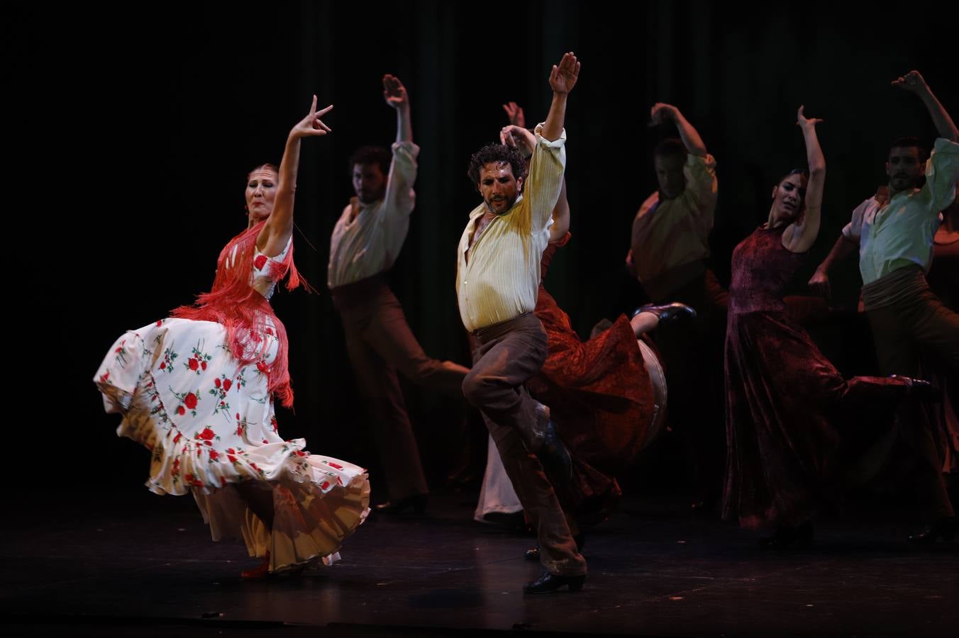 El espectáculo del Ballet Flamenco de Andalucía, en imágenes