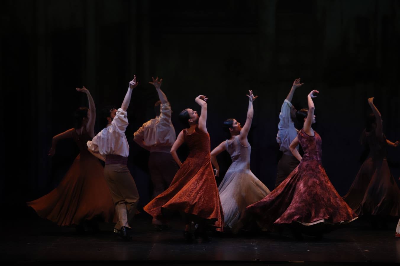 El espectáculo del Ballet Flamenco de Andalucía, en imágenes