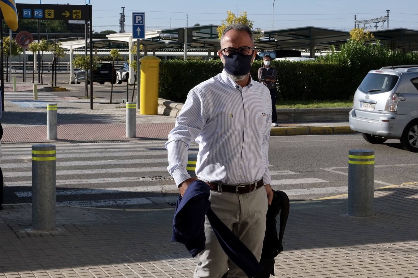 FOTOS: Así ha viajado el Cádiz CF hacia Madrid