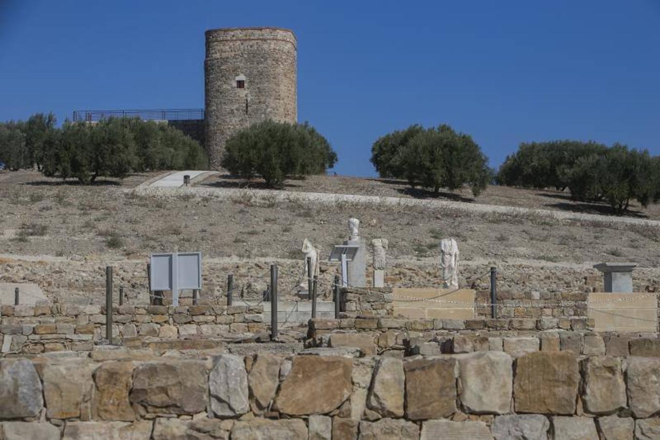 El yacimiento arqueológico de Torreparedones de Baena, en imágenes