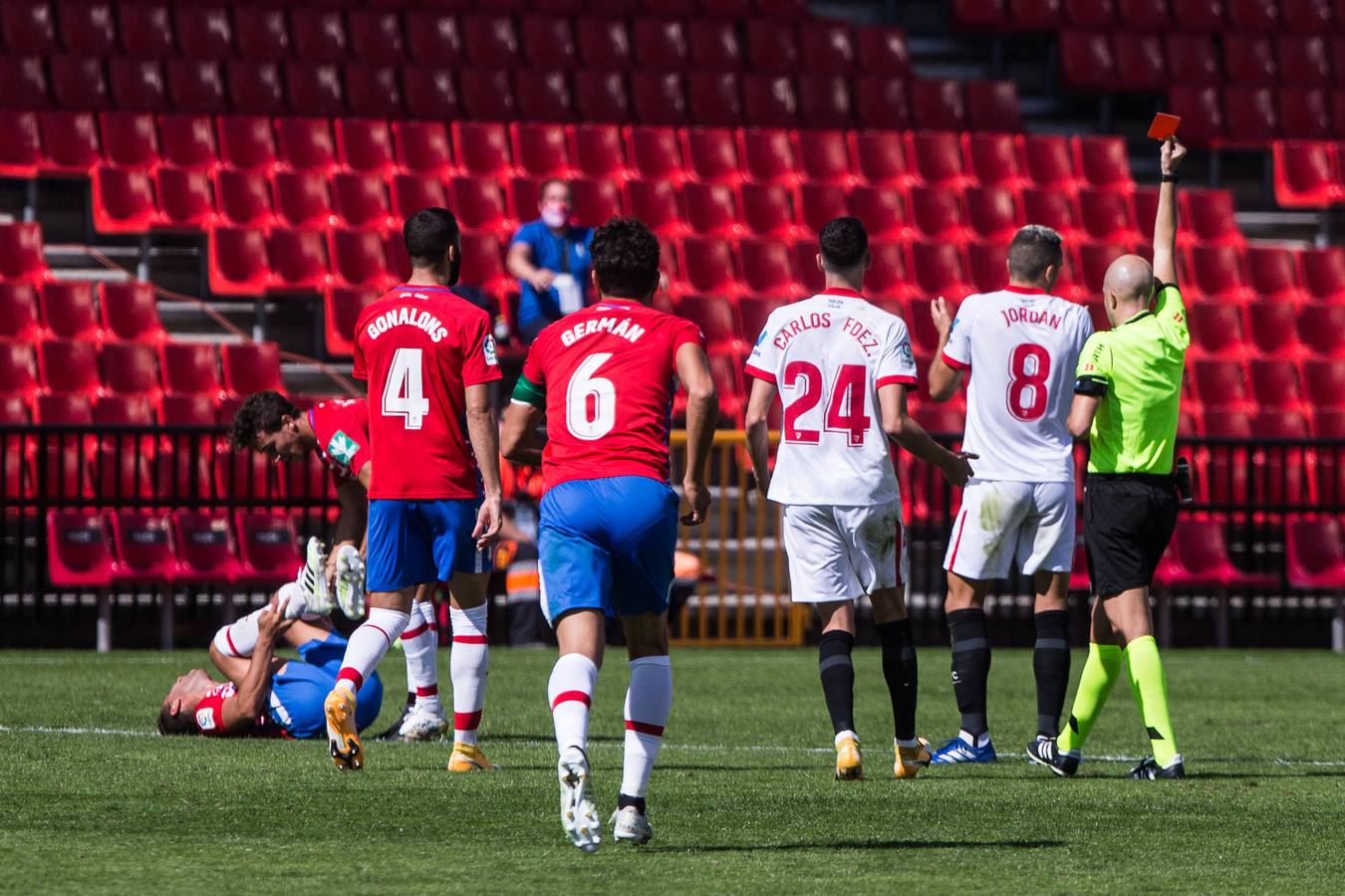 En imágenes, la derrota del Sevilla en Granada