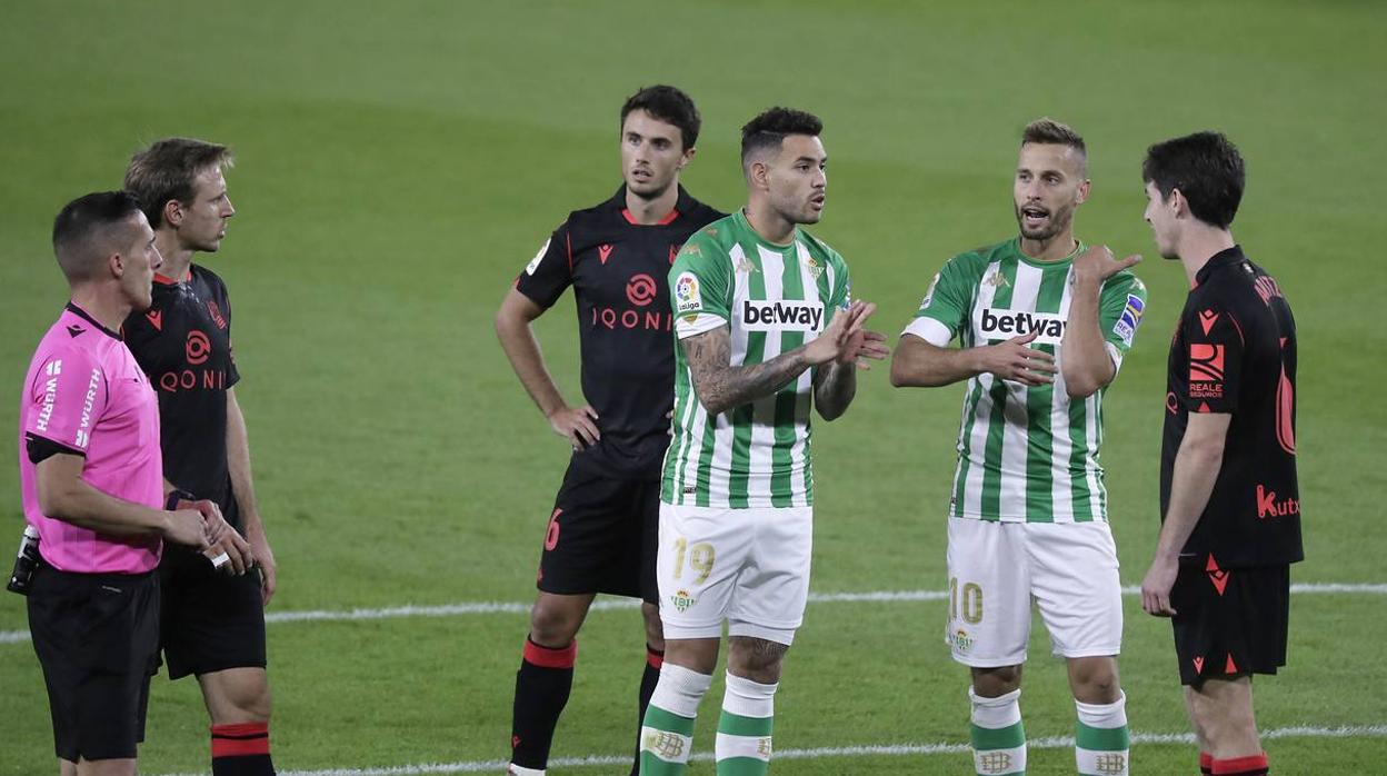 En imágenes, el Betis-Real Sociedad en el Benito Villamarín