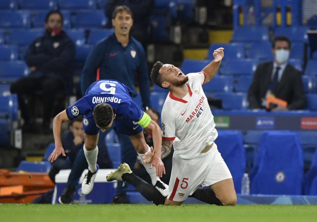 En imágenes, el Chelsea-Sevilla desde Stamford Bridge