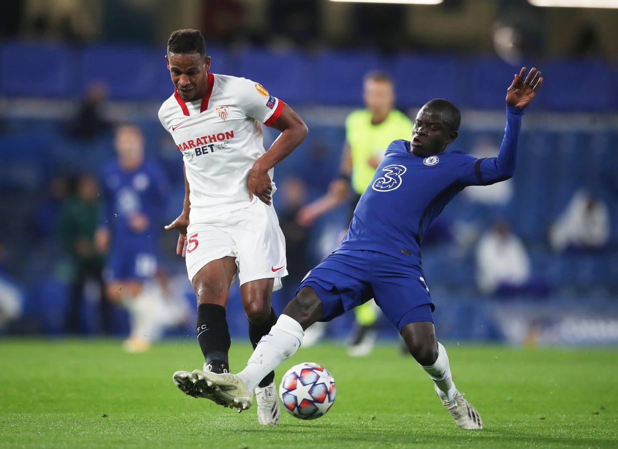 En imágenes, el Chelsea-Sevilla desde Stamford Bridge