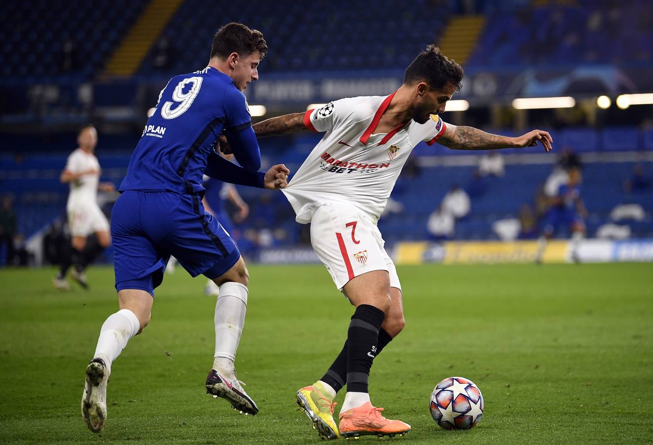 En imágenes, el Chelsea-Sevilla desde Stamford Bridge