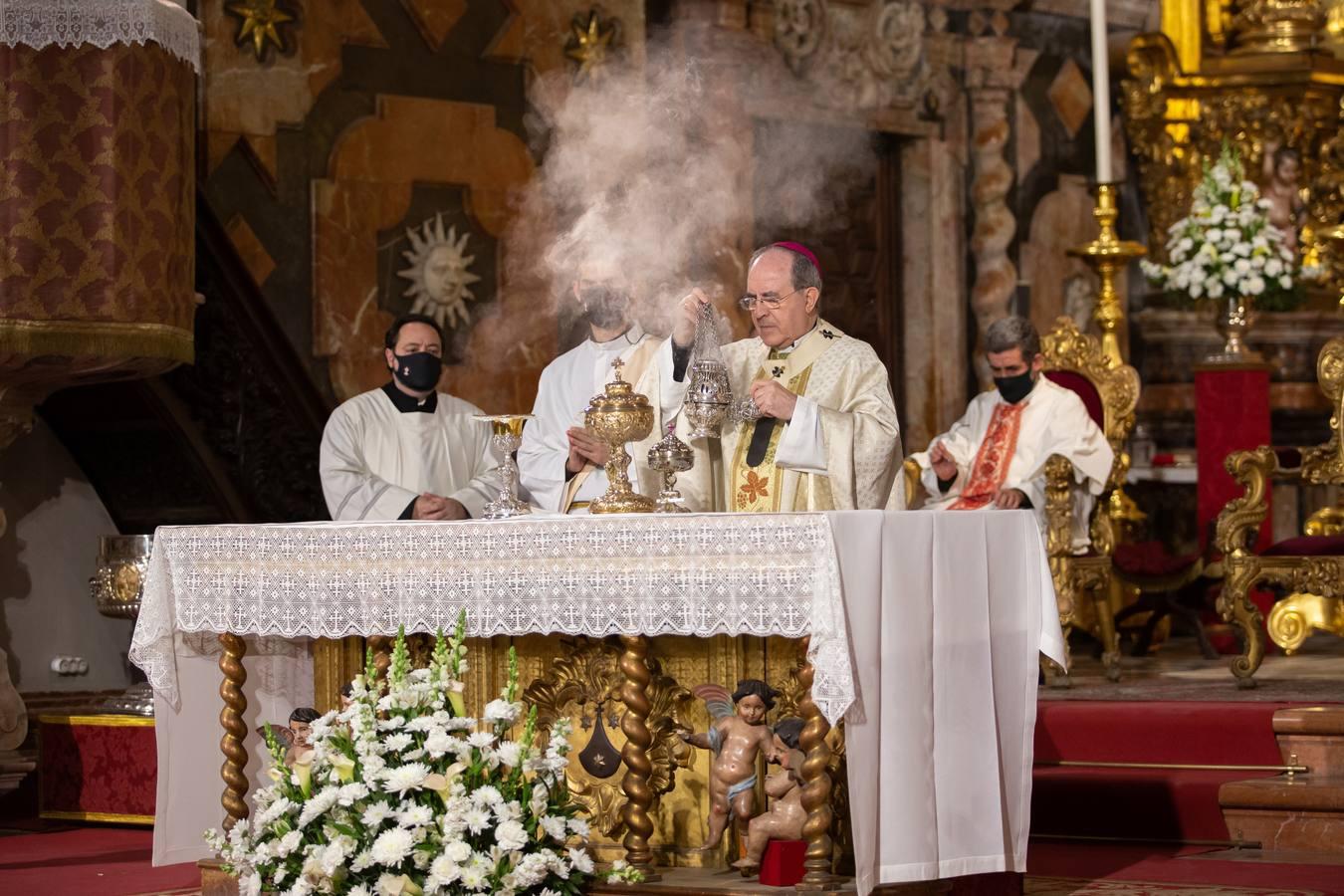 Inauguración del alto coro de la parroquia de la Magdalena