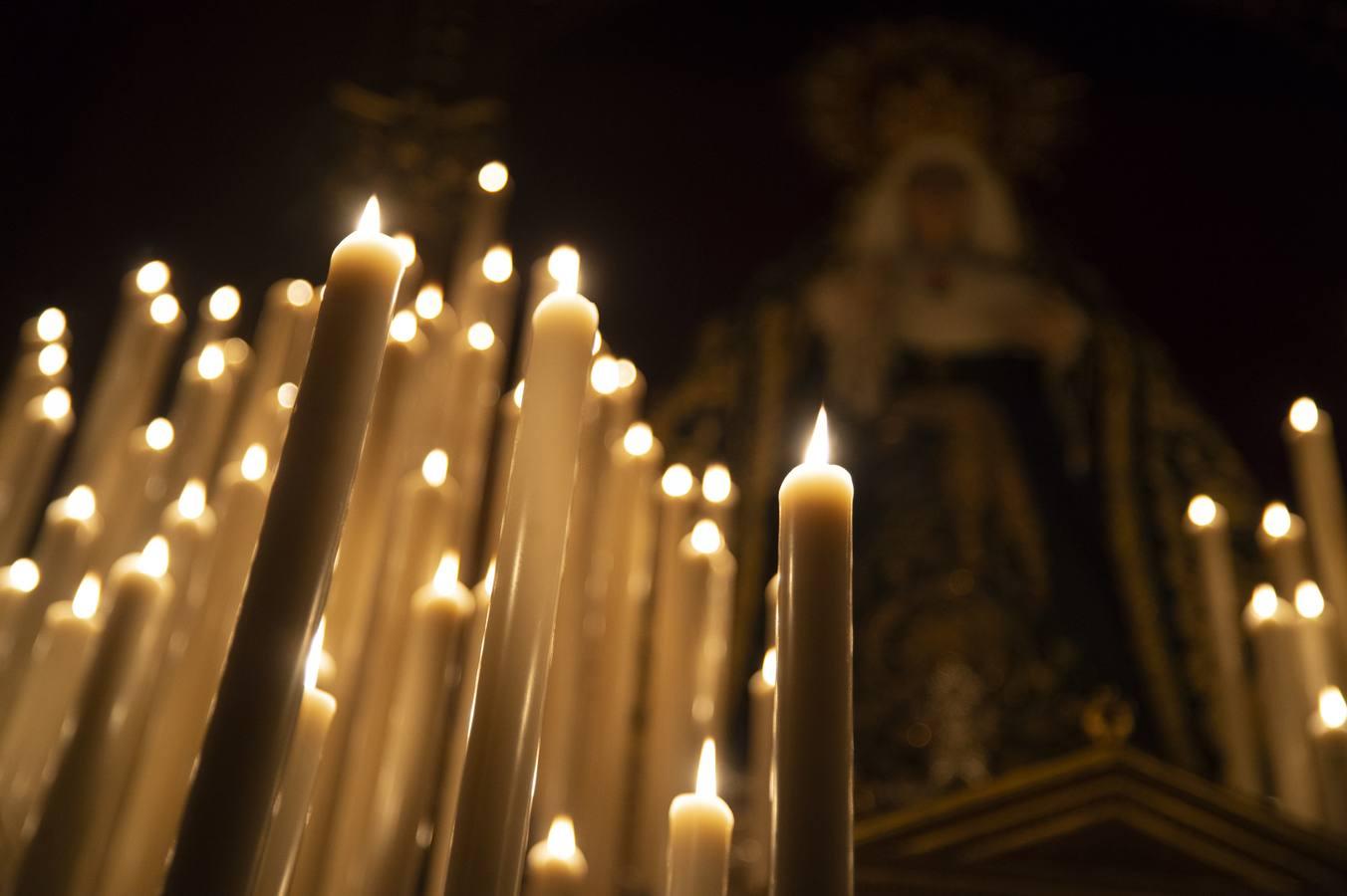 Altar del triduo de la Virgen de la Palma del Buen Fin