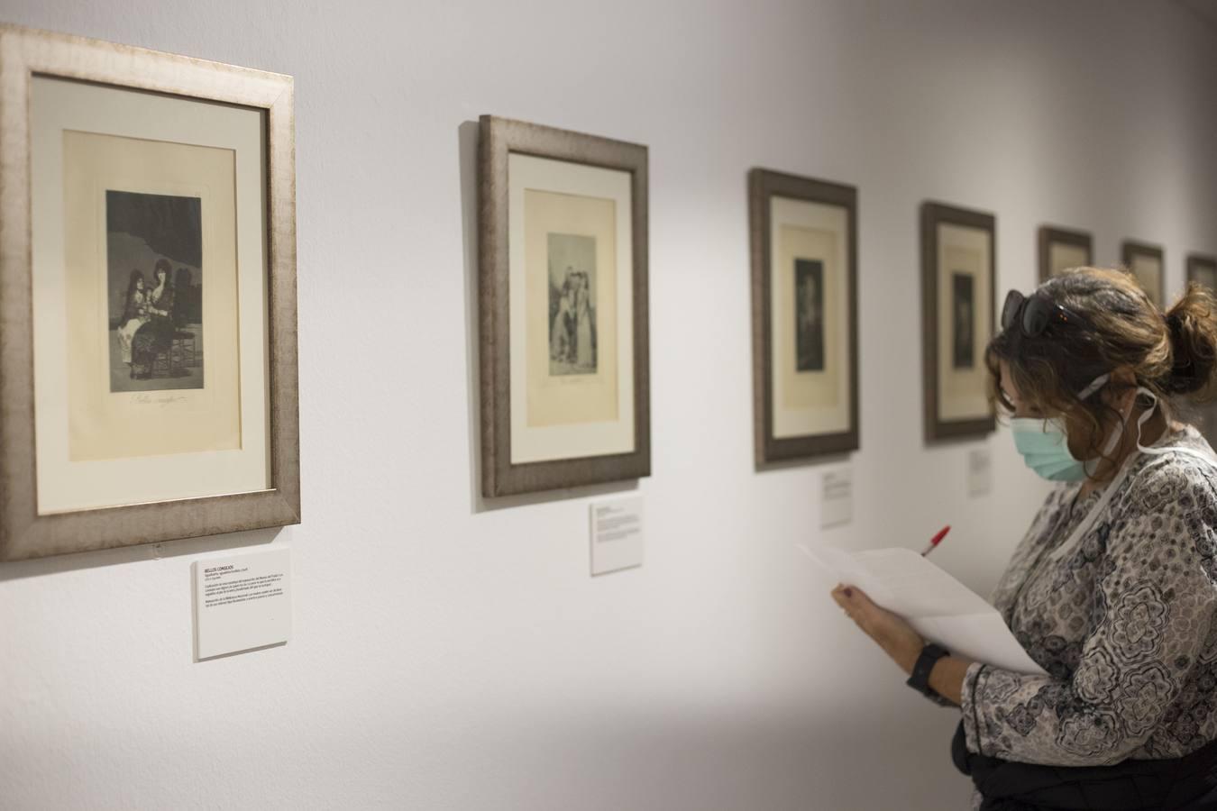 La exposición «Las mujeres de Goya», ya puede visitarse en la Fundación Cajasol