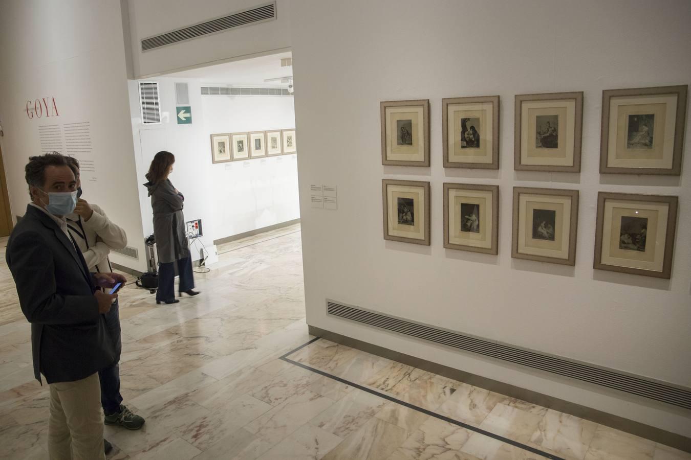 La exposición «Las mujeres de Goya», ya puede visitarse en la Fundación Cajasol